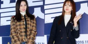 【私下穿搭】电影《Split》VIP首映：徐玄＆金所炫演绎秋日时尚